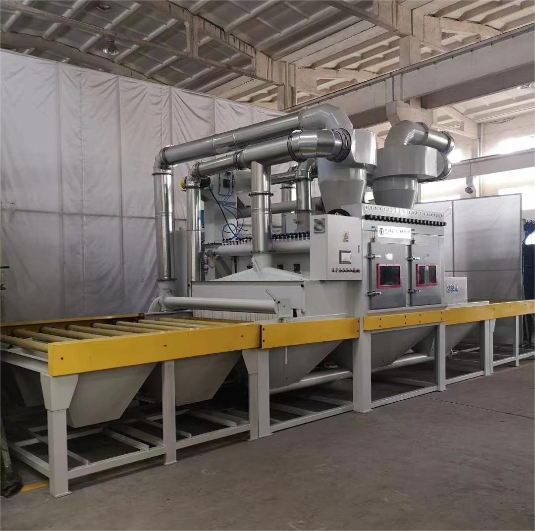 伊犁抛丸机跑砂是什么原因